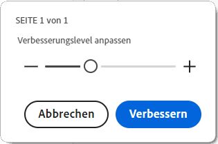 Verbessere mit Acrobat Reader Desktop-Fotos, die mit einer mobilen Kamera aufgenommen wurden.