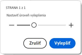 Pomocou aplikácie Acrobat Reader Desktop môžete vylepšiť fotografie zachytené mobilným fotoaparátom.