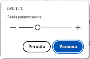 Käytä Acrobat Reader Desktopia parantaaksesi mobiilikameralla otettuja kuvia.