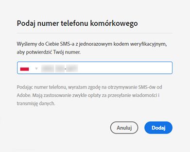 Podaj numer telefonu