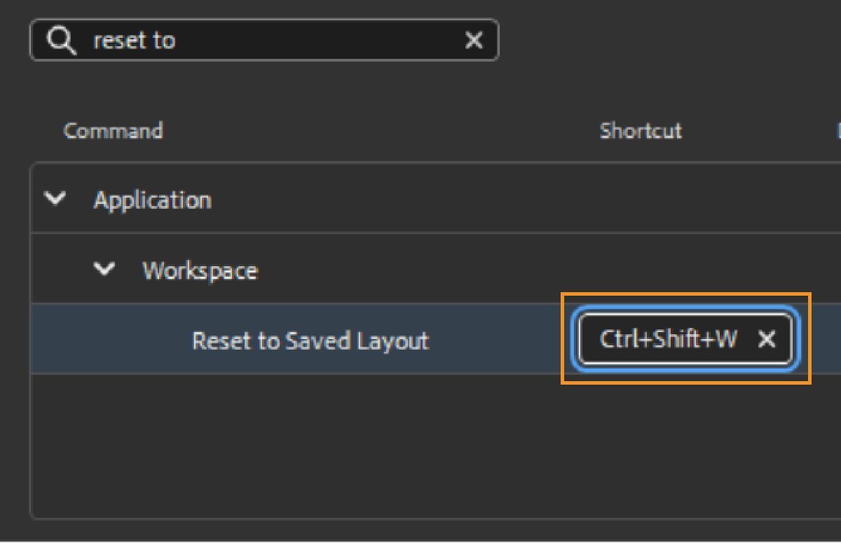 Enter the desired keyword shortcut using your physical keyboard in the Edit box.