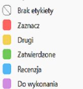 Zapoznaj się z różnymi opcjami etykiet w programie Adobe Bridge.