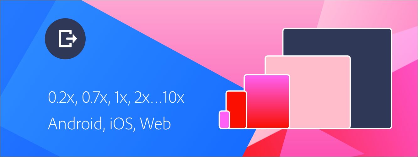 Bessere Exporterfahrung für Design-Assets