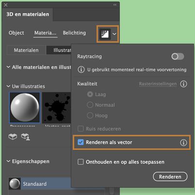 Kaartillustratie als vector weergeven