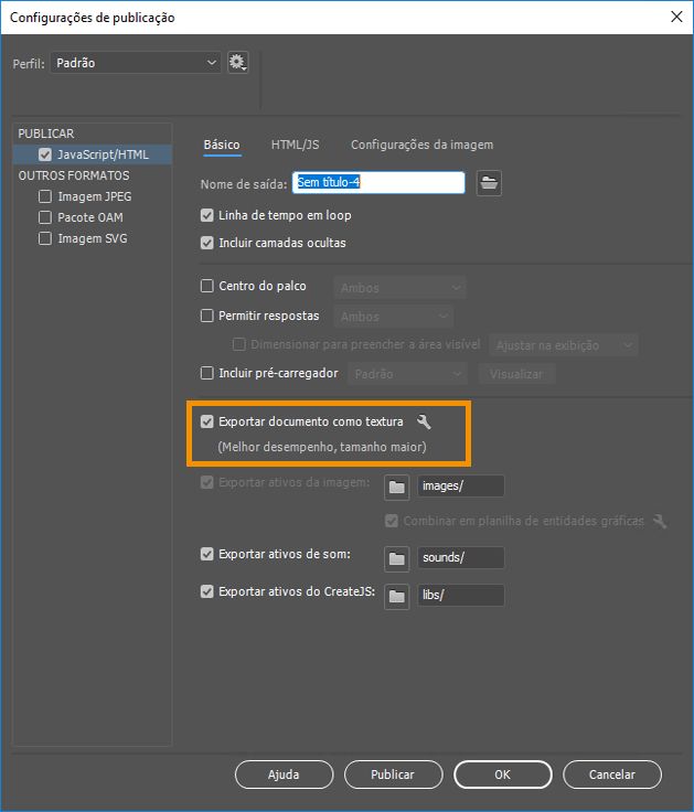 Exportar documento como textura