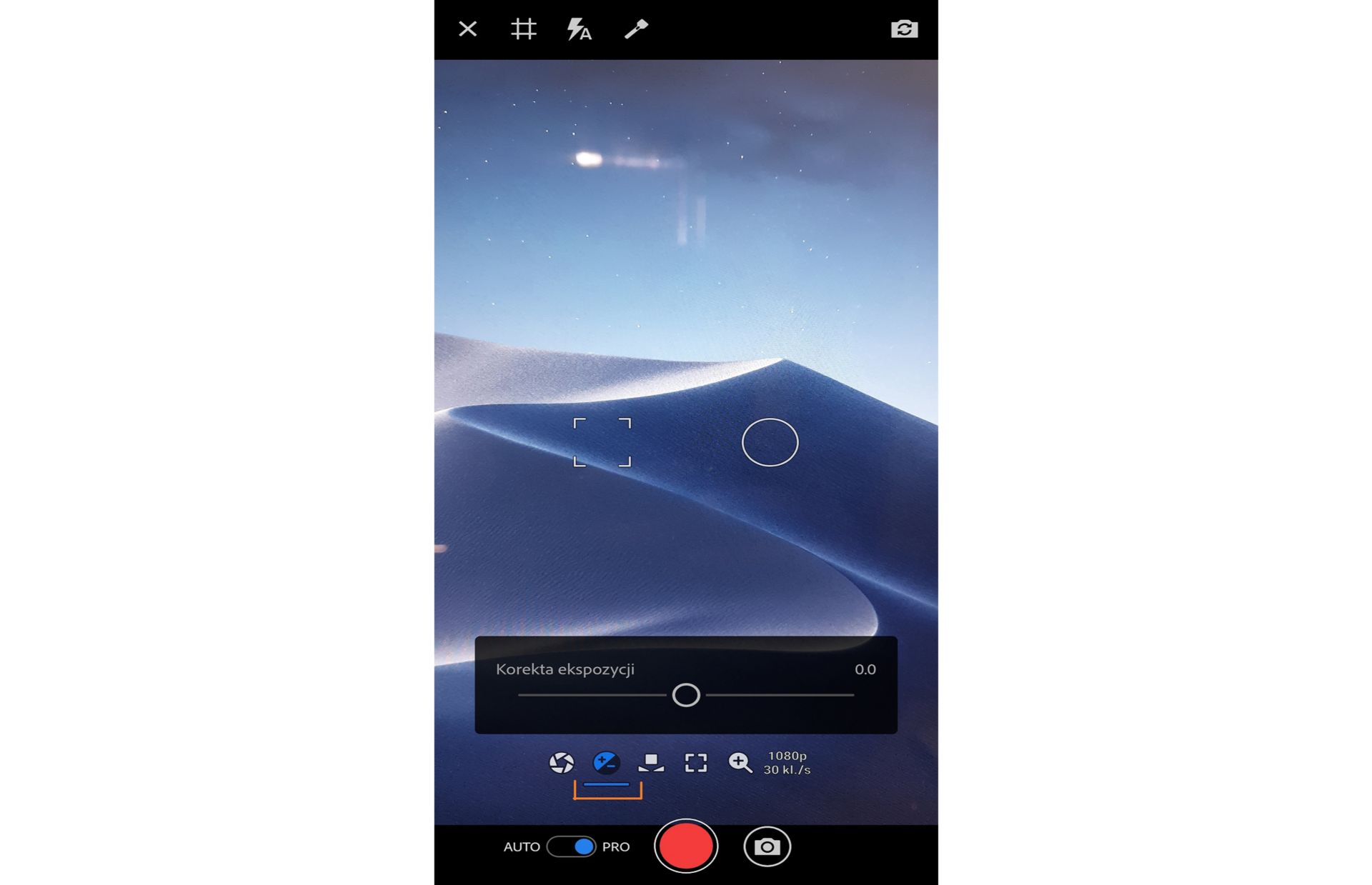 Korekta ekspozycji w programie Premiere Rush