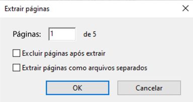 Extrair páginas aleatórias de um PDF