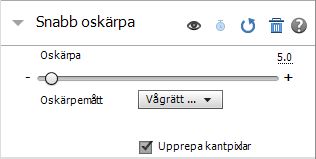 Snabb oskärpa