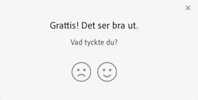 Feedback på självstudiekurser för att komma i gång