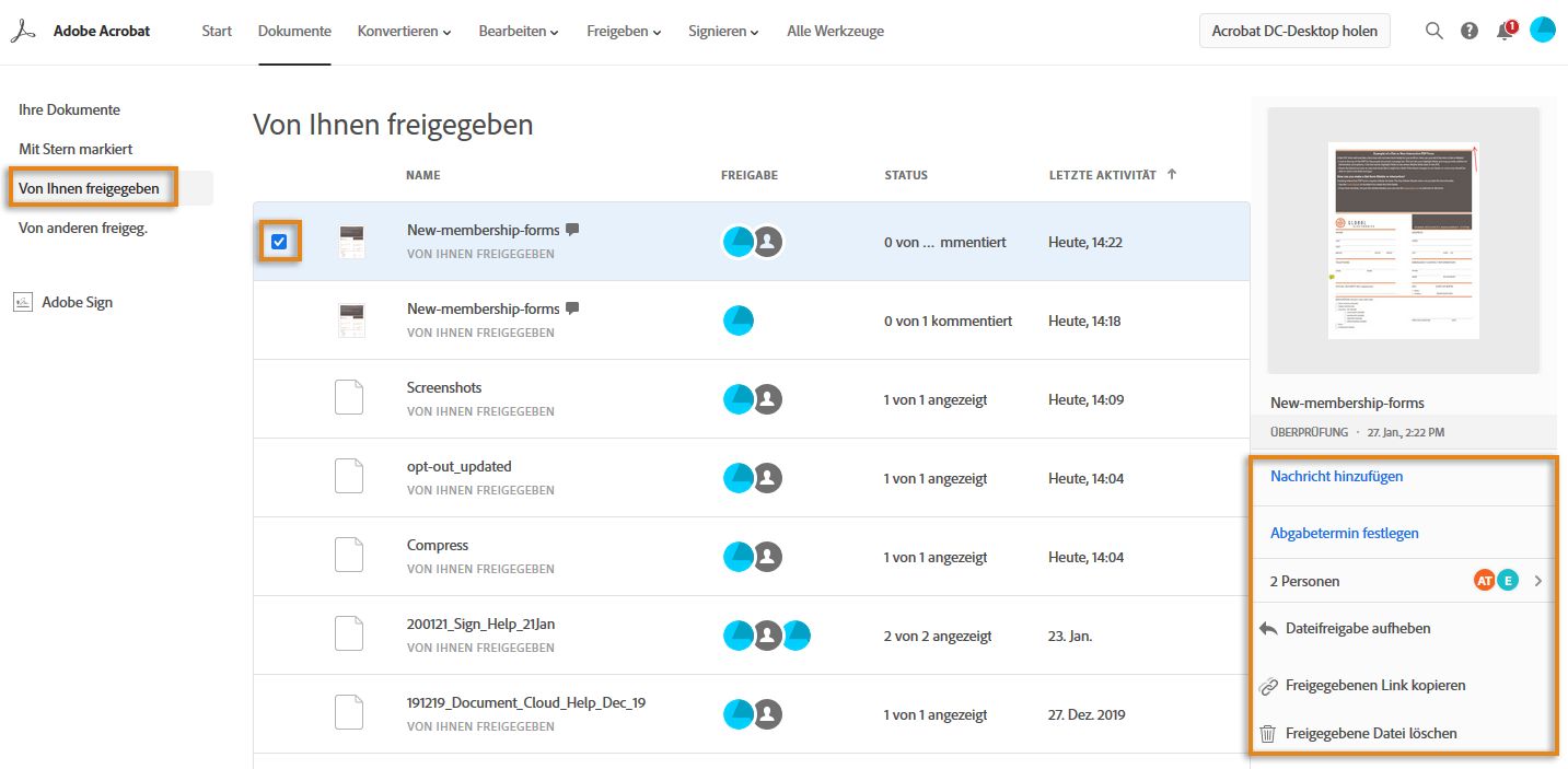 Details der überprüften Datei