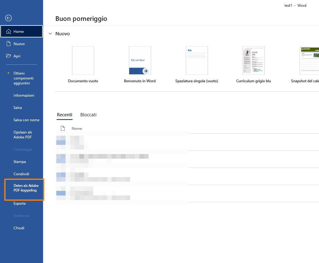 PDF maken en koppeling delen