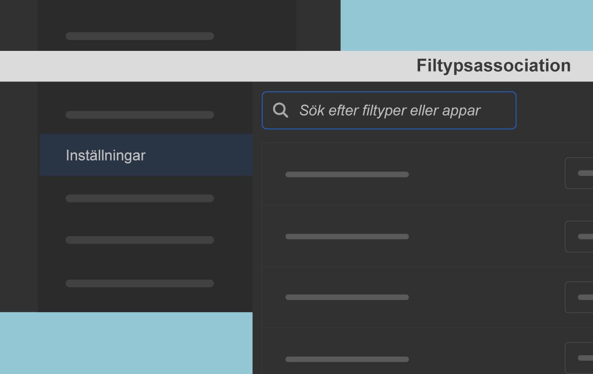 Förbättringar i filtypskopplingar
