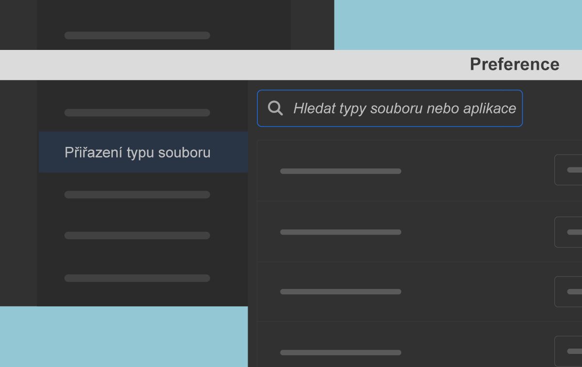 Vylepšení přidružení typů souborů