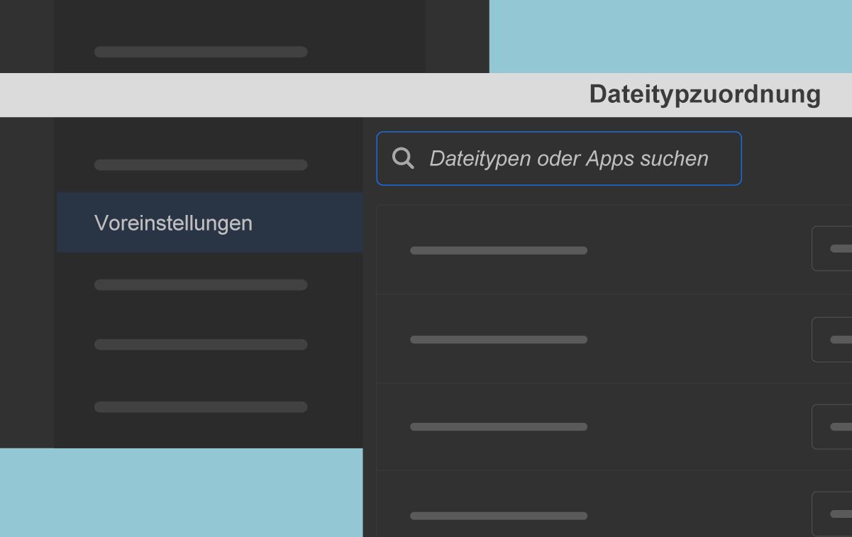 Verbesserungen bei den Dateitypzuordnungen