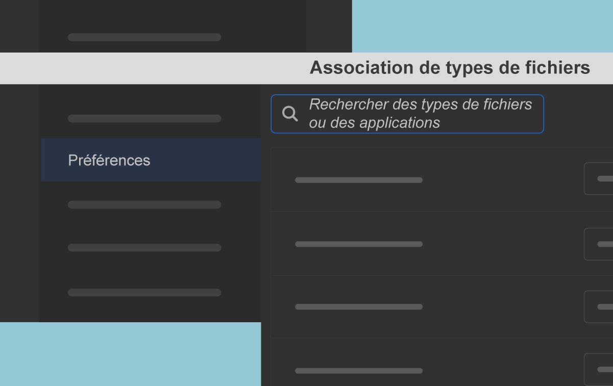 Améliorations apportées à Association de types de fichiers