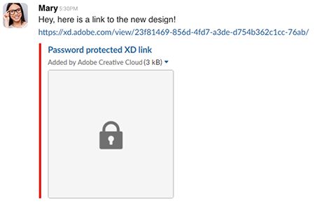 受密碼保護的私人連結