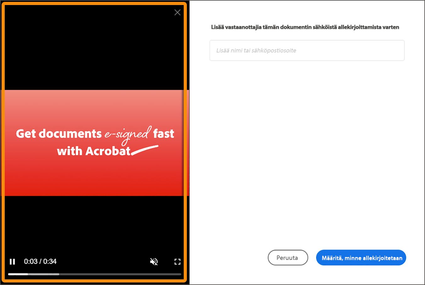 Uusi video, jossa kerrotaan sähköisten allekirjoitusten käytön eduista