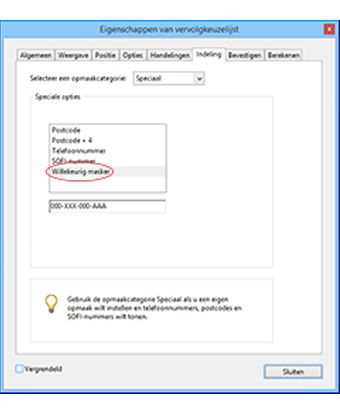 Item voor Willekeurig masker in Acrobat