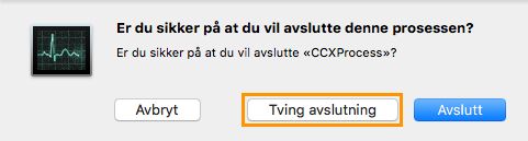 Tving frem avslutning av prosesser