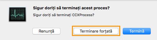 Terminare forțată procese