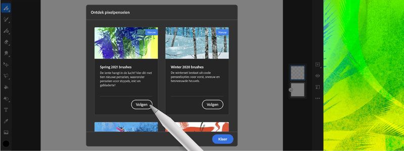 Lente 2021-penselen van Kyle T. Webster