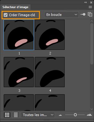 Création d’une image-clé