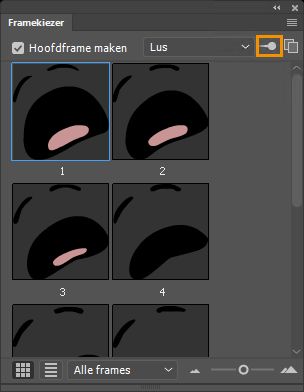 Huidig symbool voor vastzetten