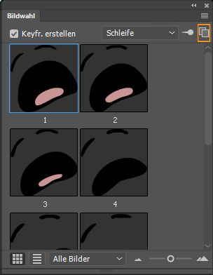 Neues Bildwahl-Fenster aufrufen