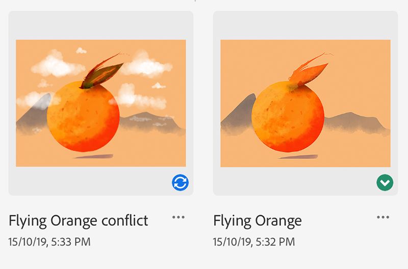 已解决冲突的文件