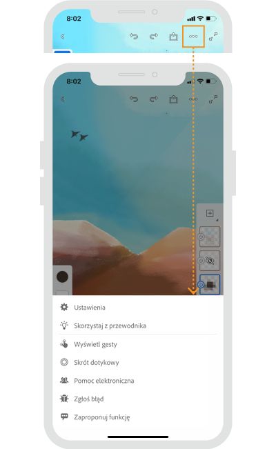 Fresco na iPhone’ie — ustawienia