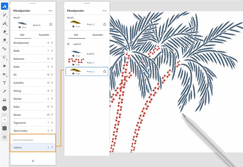 Fresco-bibliotekspensler