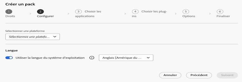 Options de configuration