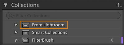 Fra Lightroom-samling