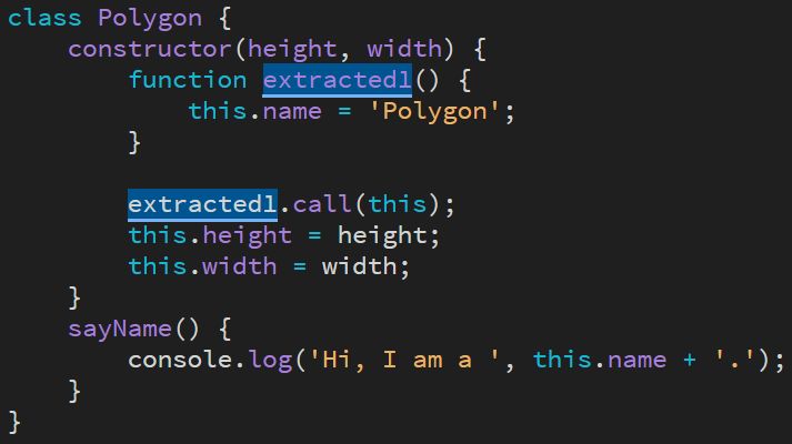 Doelbereik: Constructor