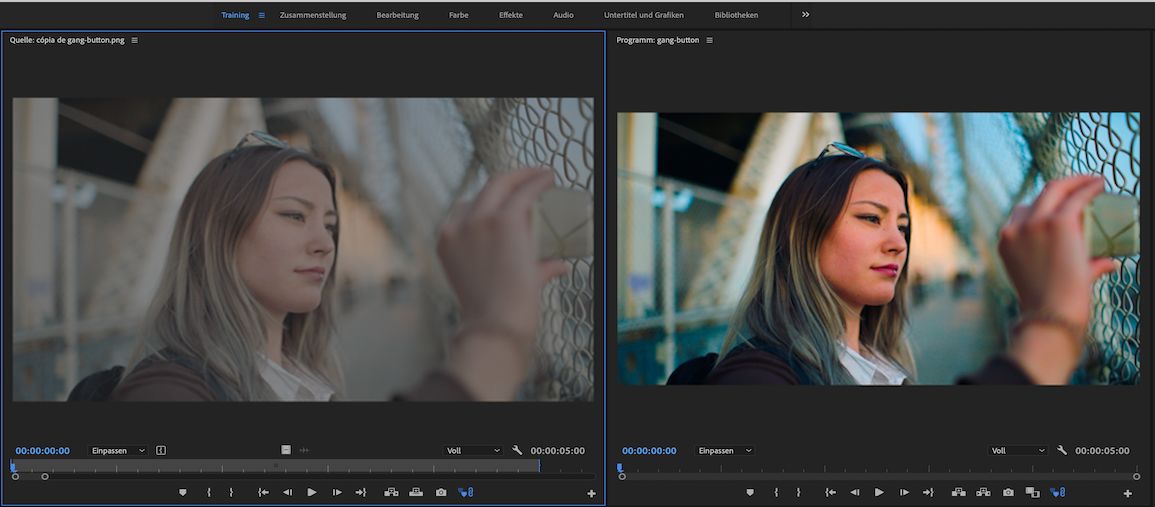 Schaltfläche für die verknüpfte Wiedergabe in Premiere Pro