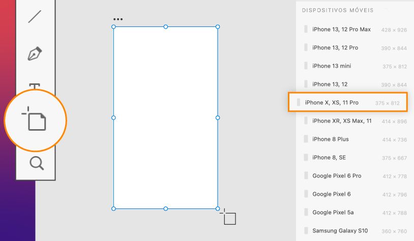 Propriedade da prancheta