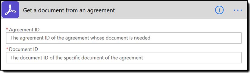 Ottieni un documento da un accordo