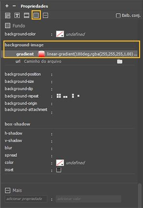 Propriedade degradê