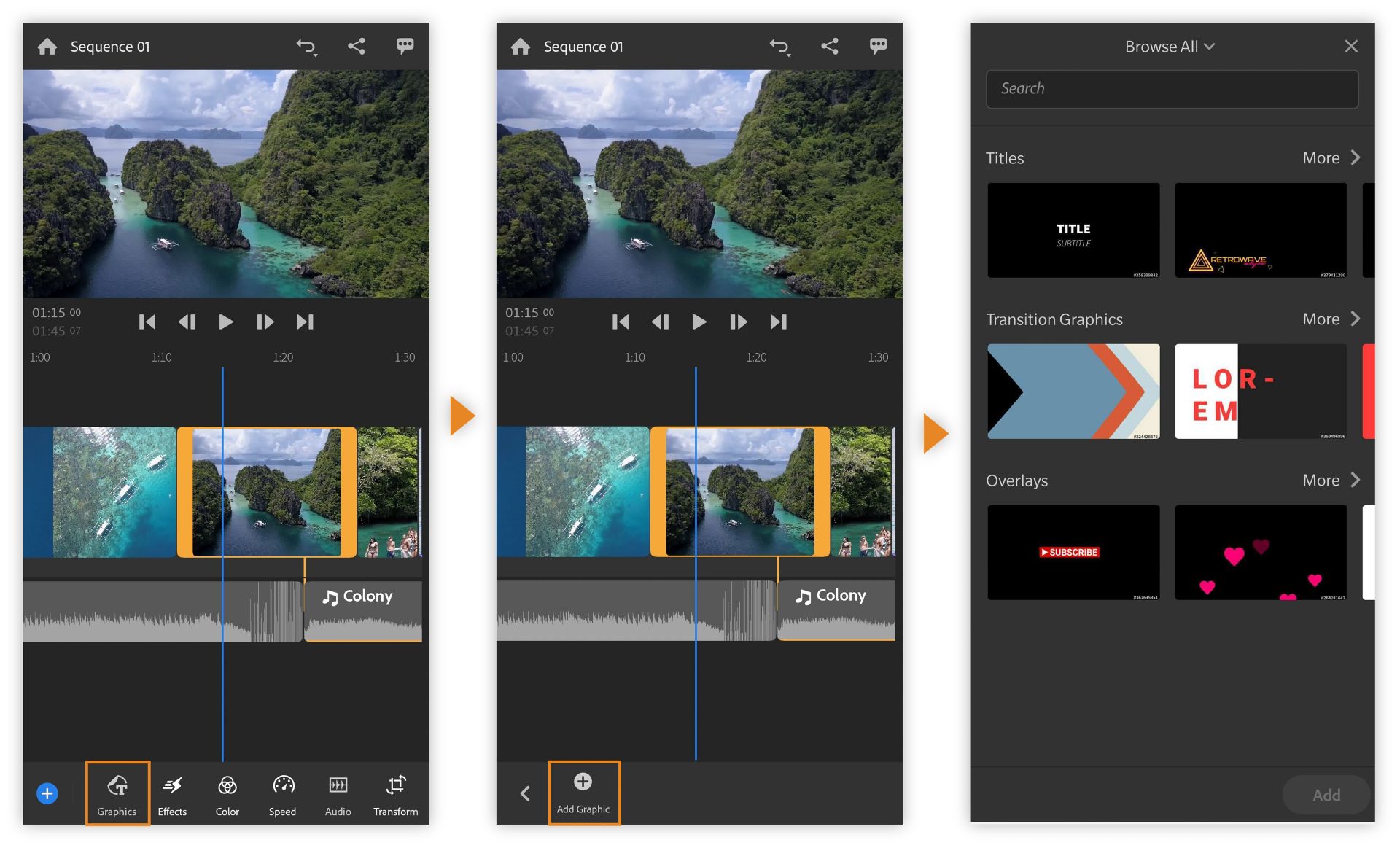 Ajouter un graphique