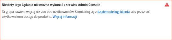 Przypisywanie profilu do grupy obejmującej ponad 200 000 użytkowników