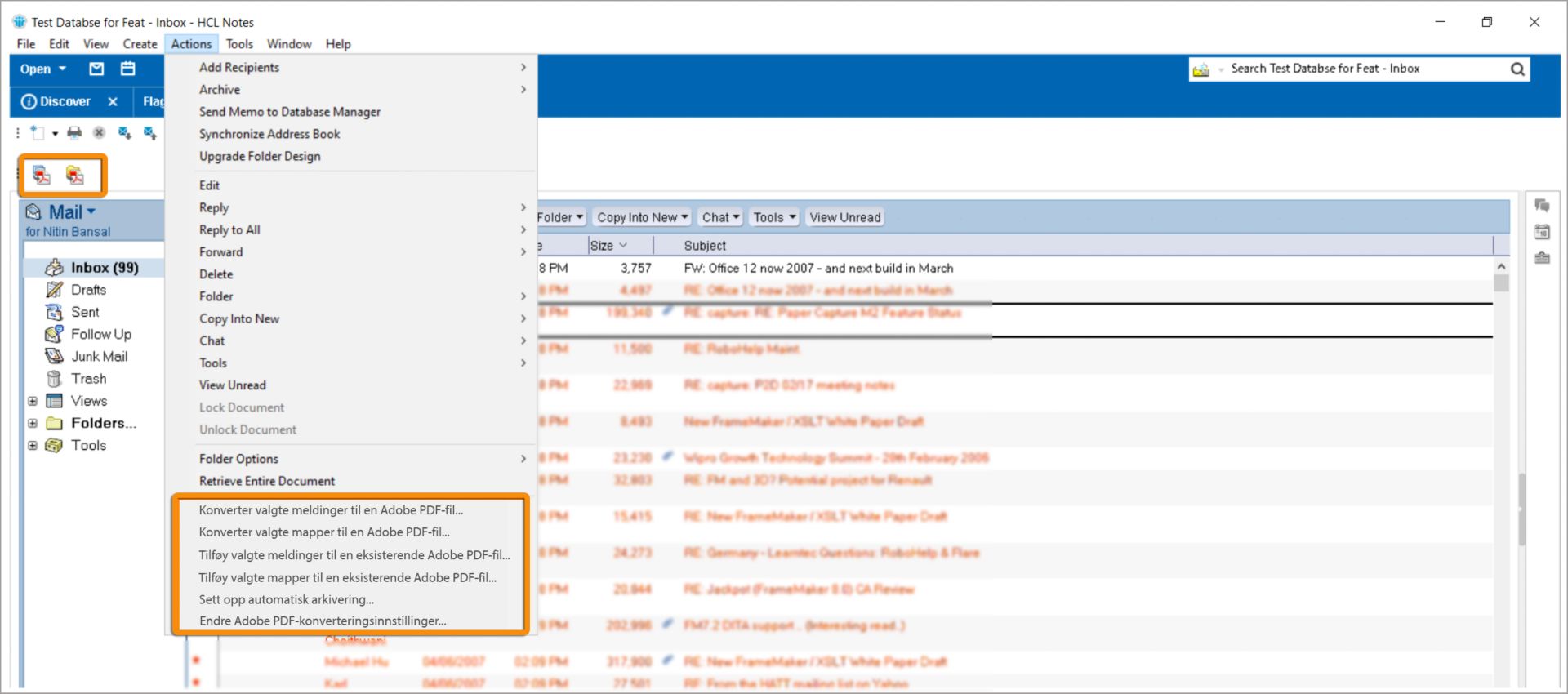PDFMaker for HCL Notes 11