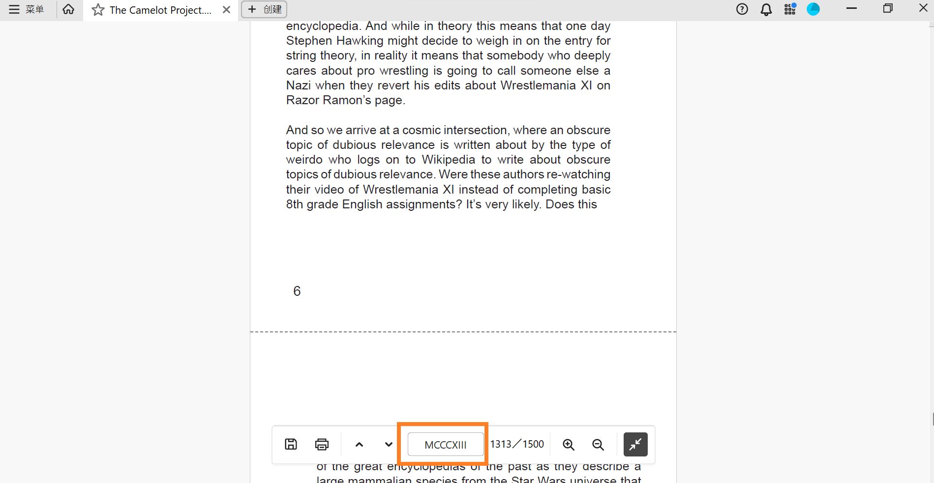 平视显示栏中的页面标签