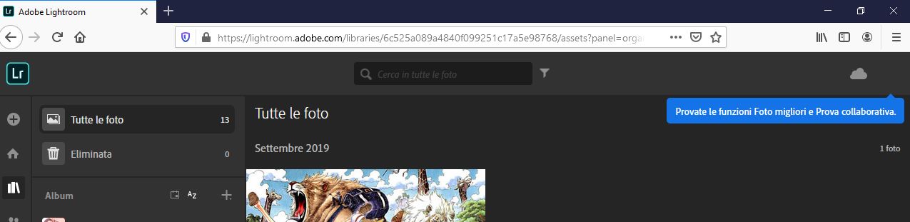 Identificazione della stringa ID catalogo