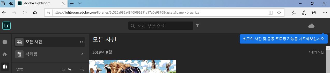 카탈로그 ID 문자열 식별