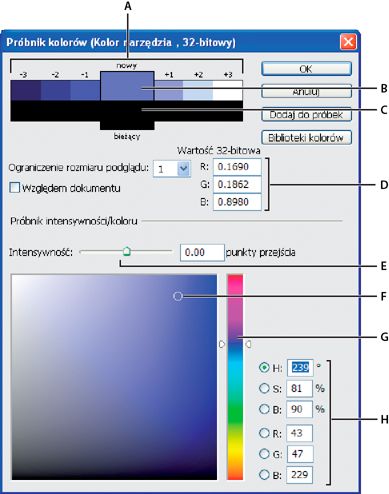 Próbnik kolorów HDR w programie Photoshop