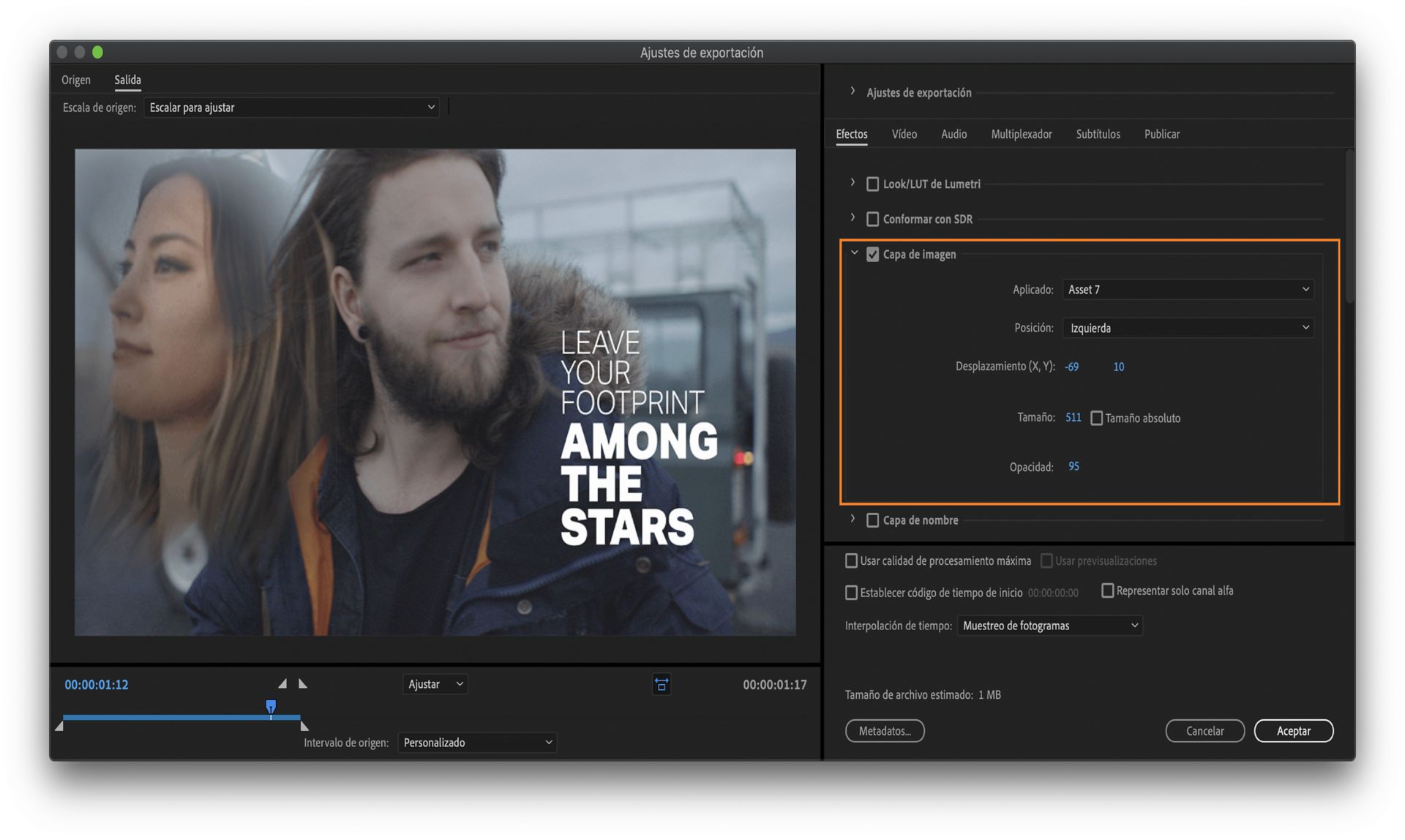 Superposición de imagen