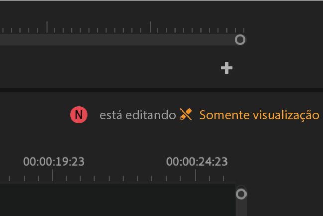 O status do ícone de nuvem mostra um ícone de verificação verde indicando o status conectado com todas as alterações locais salvas e sincronizadas.