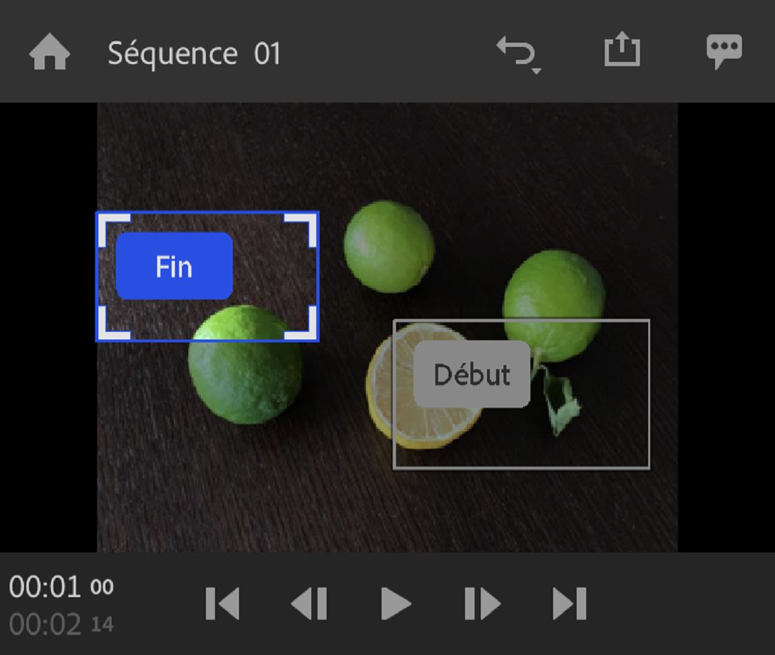 Réglage de l’effet Panorama et zoom