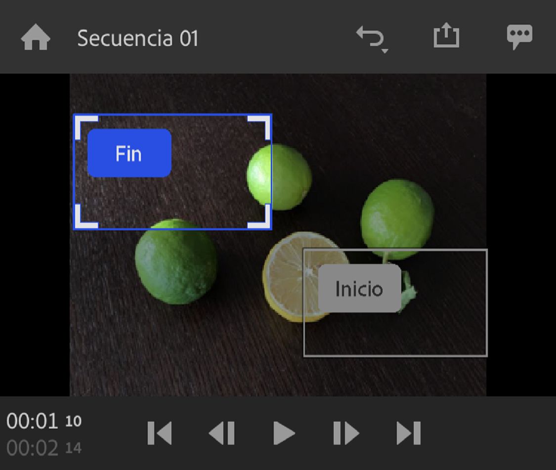 Ajustar el efecto Ken Burns