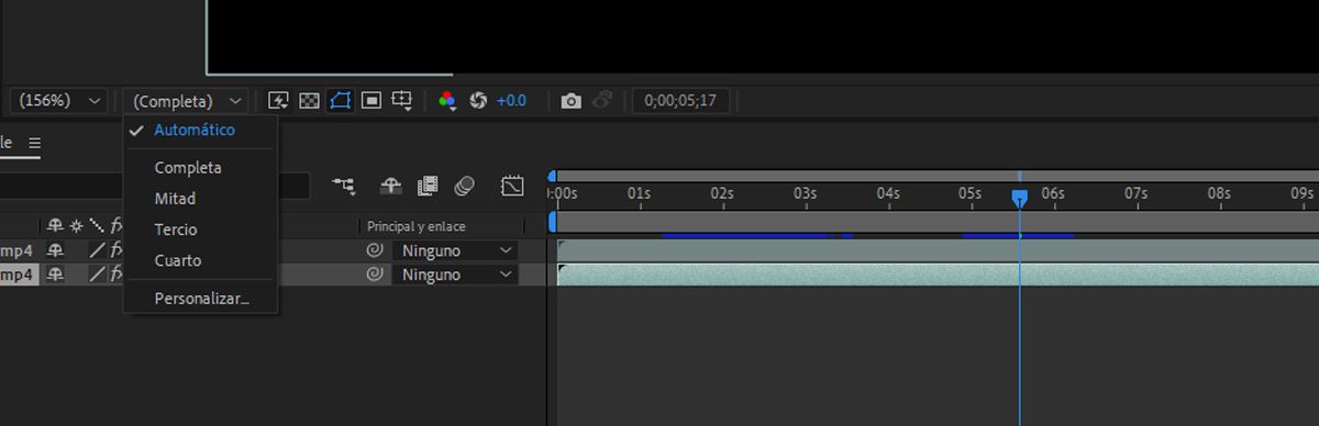 Configuración de la resolución